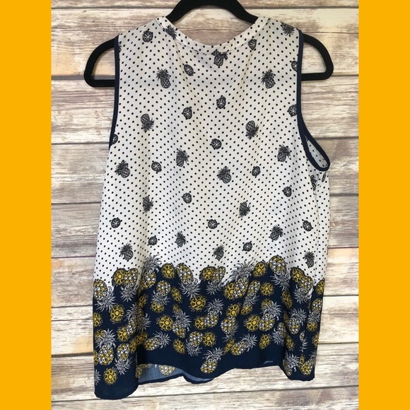 Pineapple 🍍 Corvia tank top women’s large - Picture 5 of 5